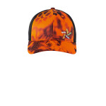 C892 Port Authority Performance Camouflage Mesh Back Snapback Cap