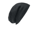 C935 Port Authority Rib Knit Slouch Beanie