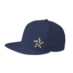 NE402 New Era Original Fit Flat Bill Snapback Cap