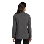 EB227 Eddie Bauer Ladies 1 2 Zip Microfleece Jacket