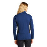 EB239 Eddie Bauer Ladies Full Zip Heather Stretch Fleece Jacket