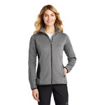 EB239 Eddie Bauer Ladies Full Zip Heather Stretch Fleece Jacket