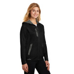 EB245 Eddie Bauer Ladies Sport Hooded Full Zip Fleece Jacket