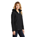 EB537 Eddie Bauer Ladies Hooded Soft Shell Parka