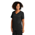 WW4168 WonderWink Womens Premiere Flex V-Neck Top