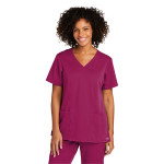 WW4168 WonderWink Womens Premiere Flex V-Neck Top