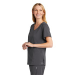 WW4268 WonderWink Womens Premiere Flex Mock Wrap Top