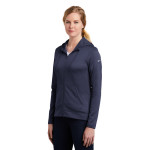 NKAH6264 Nike Ladies Therma-FIT Full-Zip Fleece Hoodie