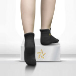 LONE STAR ULTRA-THICKNESS ANKLE SOCKS FOR MEN & WOMEN (BLACK/GOLD)