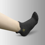 LONE STAR ULTRA-THICKNESS ANKLE SOCKS FOR MEN & WOMEN (BLACK/GOLD)