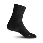 LONE STAR ULTRA-THICKNESS QUARTER SOCKS FOR MEN & WOMEN (BLACK/WHITE)