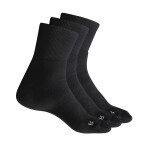 LONE STAR ULTRA-THICKNESS QUARTER SOCKS FOR MEN & WOMEN (BLACK/WHITE)