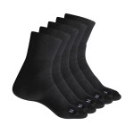 LONE STAR ULTRA-THICKNESS QUARTER SOCKS FOR MEN & WOMEN (BLACK/WHITE)