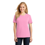 LPC54 Port & Company Ladies Core Cotton Tee Edition Pink Purple