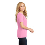 LPC54 Port & Company Ladies Core Cotton Tee Edition Pink Purple