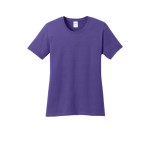 LPC54 Port & Company Ladies Core Cotton Tee Edition Pink Purple