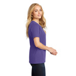 LPC54 Port & Company Ladies Core Cotton Tee Edition Pink Purple