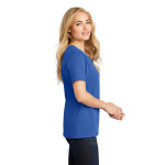 LPC54 Port & Company Ladies Core Cotton Tee Edition Blue Green