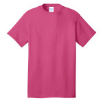 PC54 Port & Company Core Cotton Tee Edition Pink