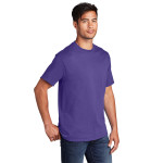 PC54 Port & Company Core Cotton Tee Edition Navy and Purple