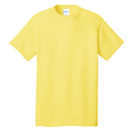 PC54 Port & Company Core Cotton Tee Edition Yellow